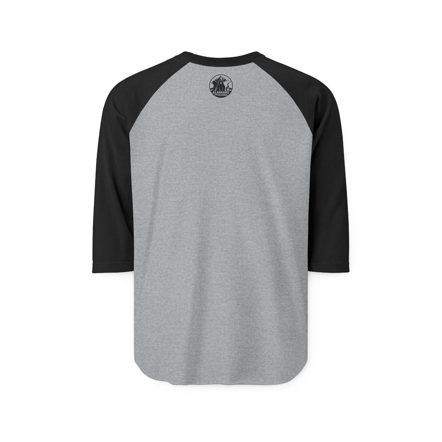 Bear Mountain Raglan Shirt — 'Alaskan' Adventure 3/4 Sleeve