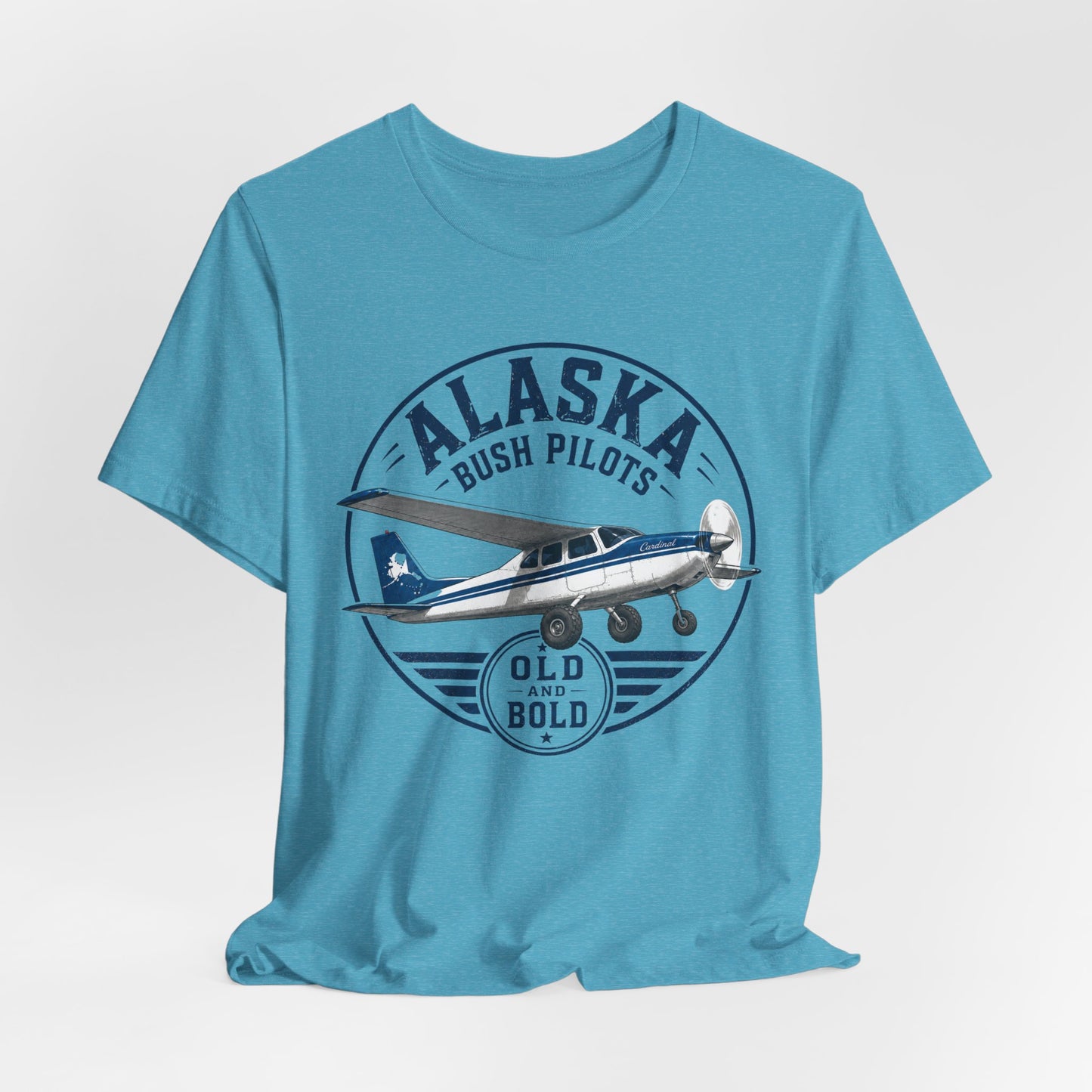 Alaska Bush Pilots 'Old and Bold' Plane Tee