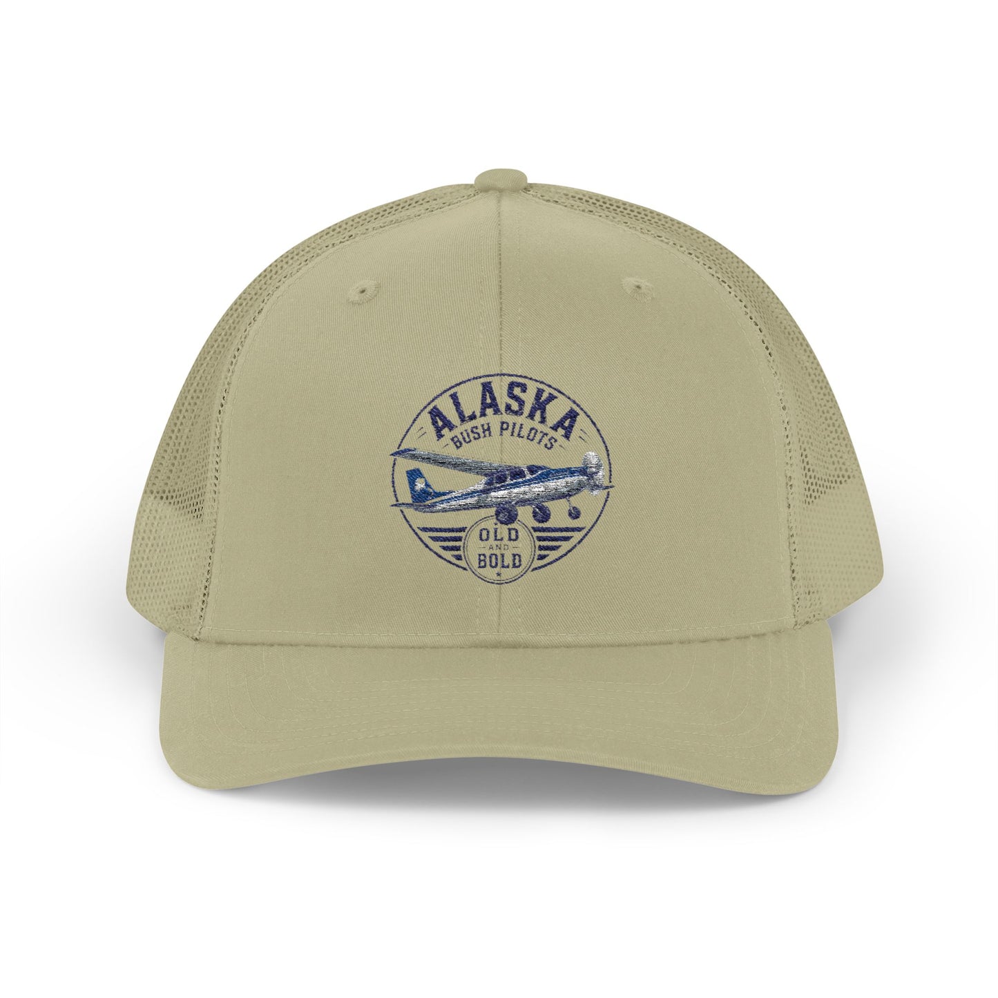 Alaska Bush Pilots Vintage Patch Snapback Trucker Cap