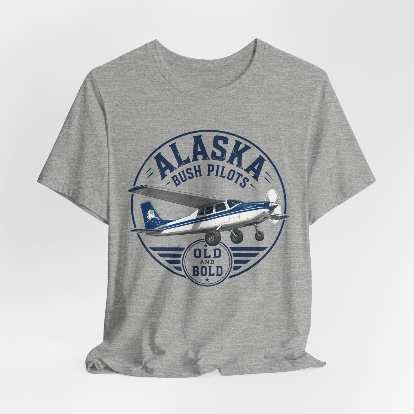 Alaska Bush Pilots 'Old and Bold' Plane Tee