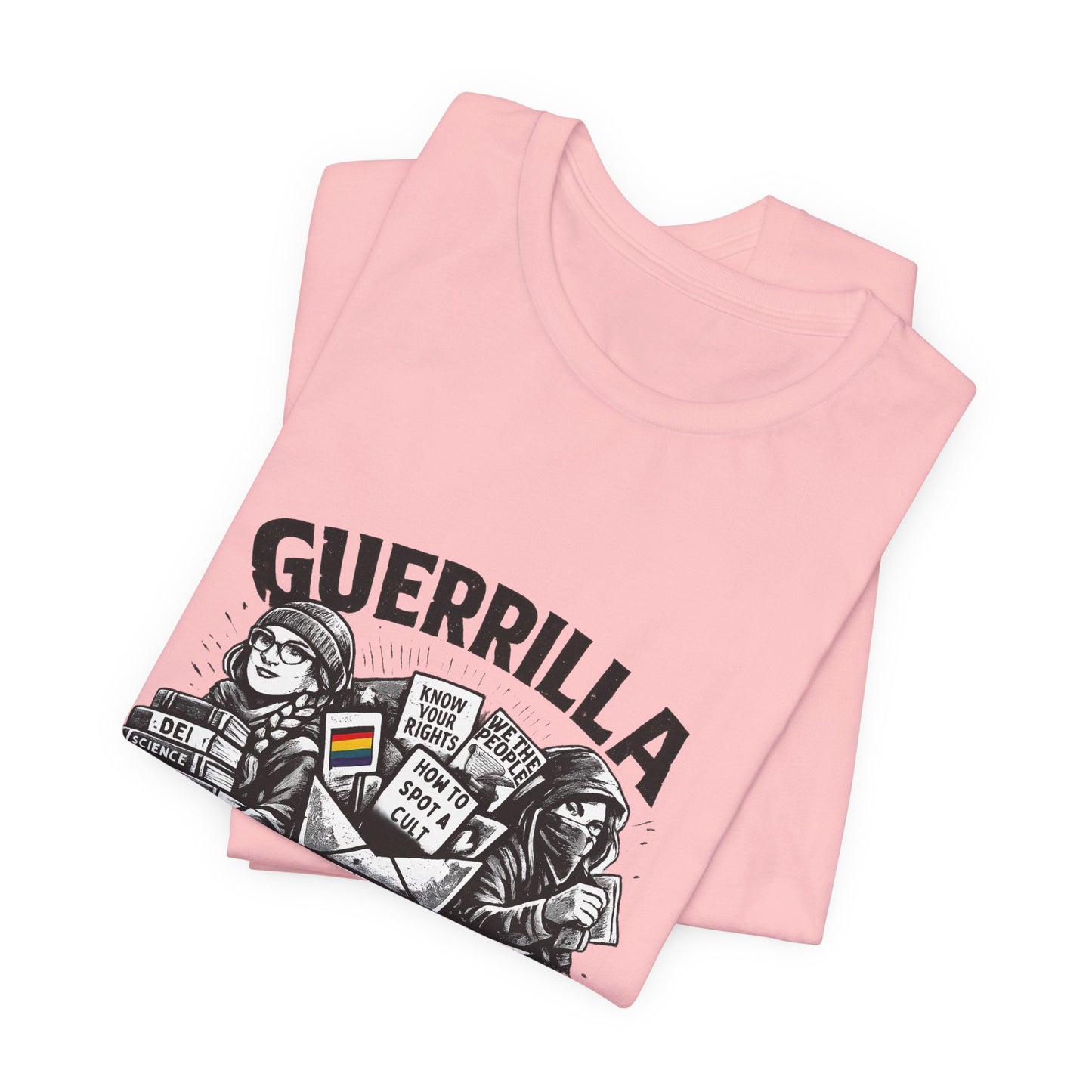 Guerrilla Educator T-Shirt — Vintage Protest Teacher Tee