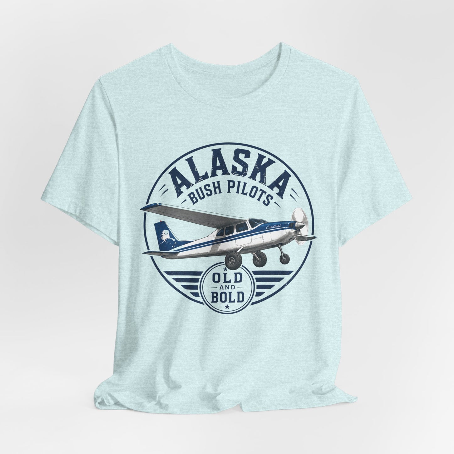 Alaska Bush Pilots 'Old and Bold' Plane Tee