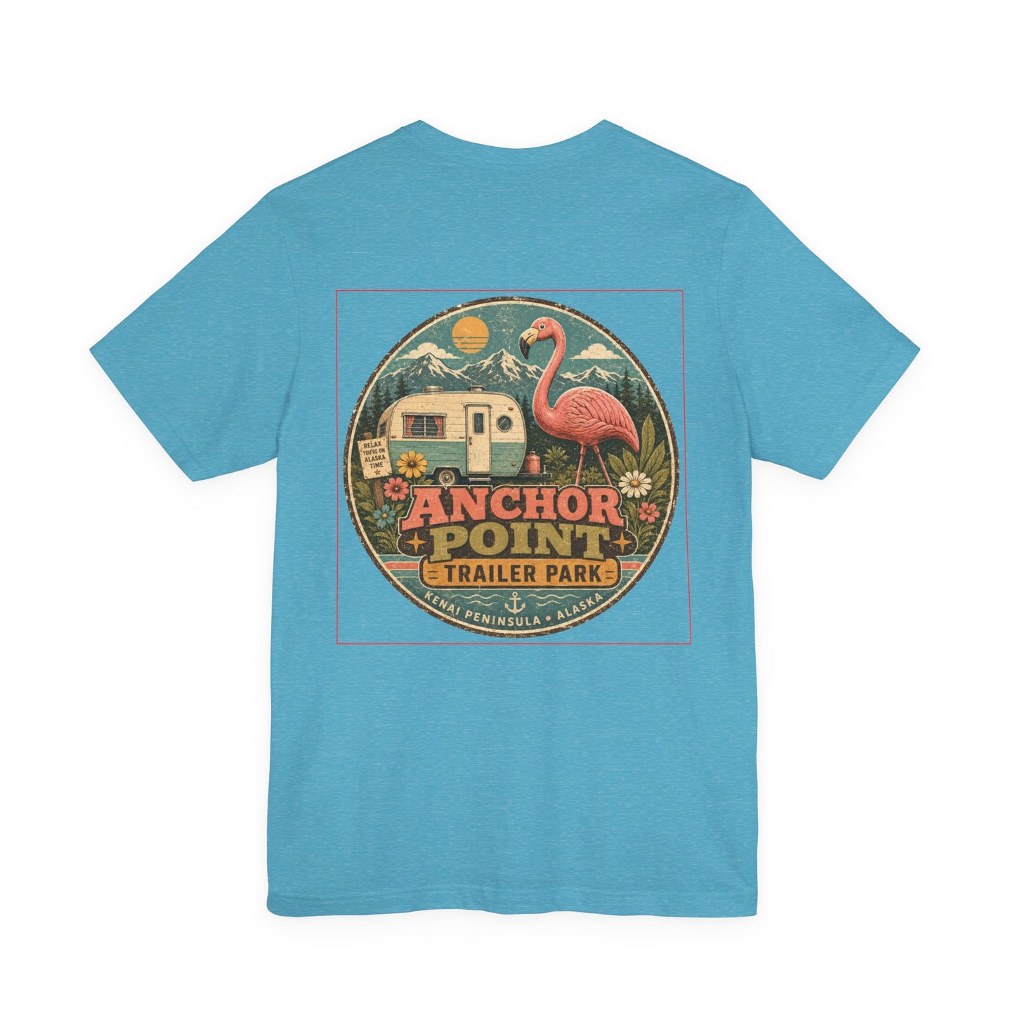 Anchor Point Trailer Park Flamingo Tee