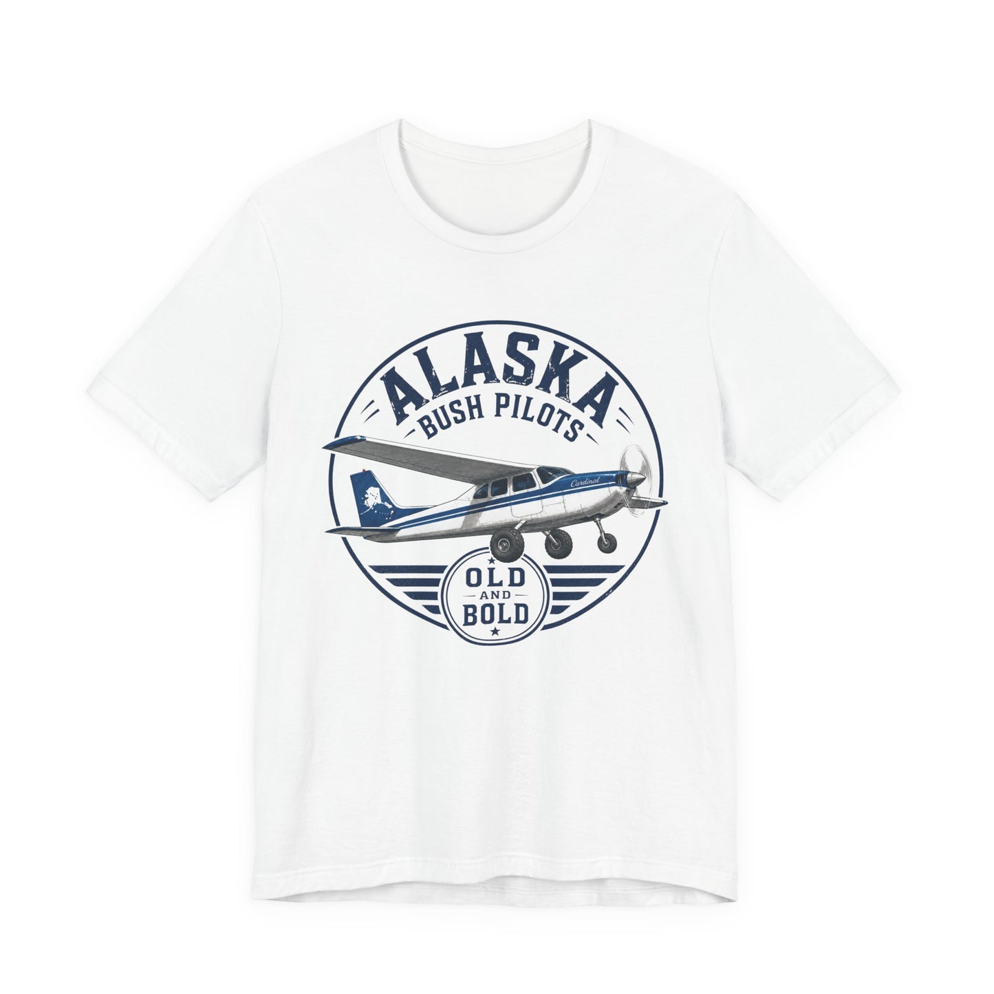 Alaska Bush Pilots 'Old and Bold' Plane Tee