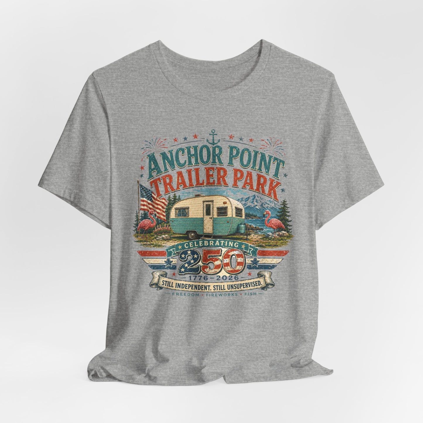 Copy of Anchor Point Trailer Park Flamingo Tee