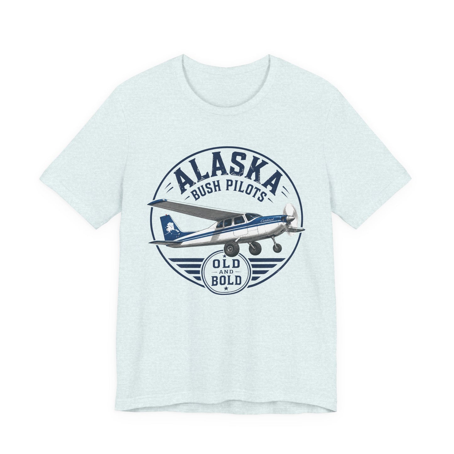 Alaska Bush Pilots 'Old and Bold' Plane Tee