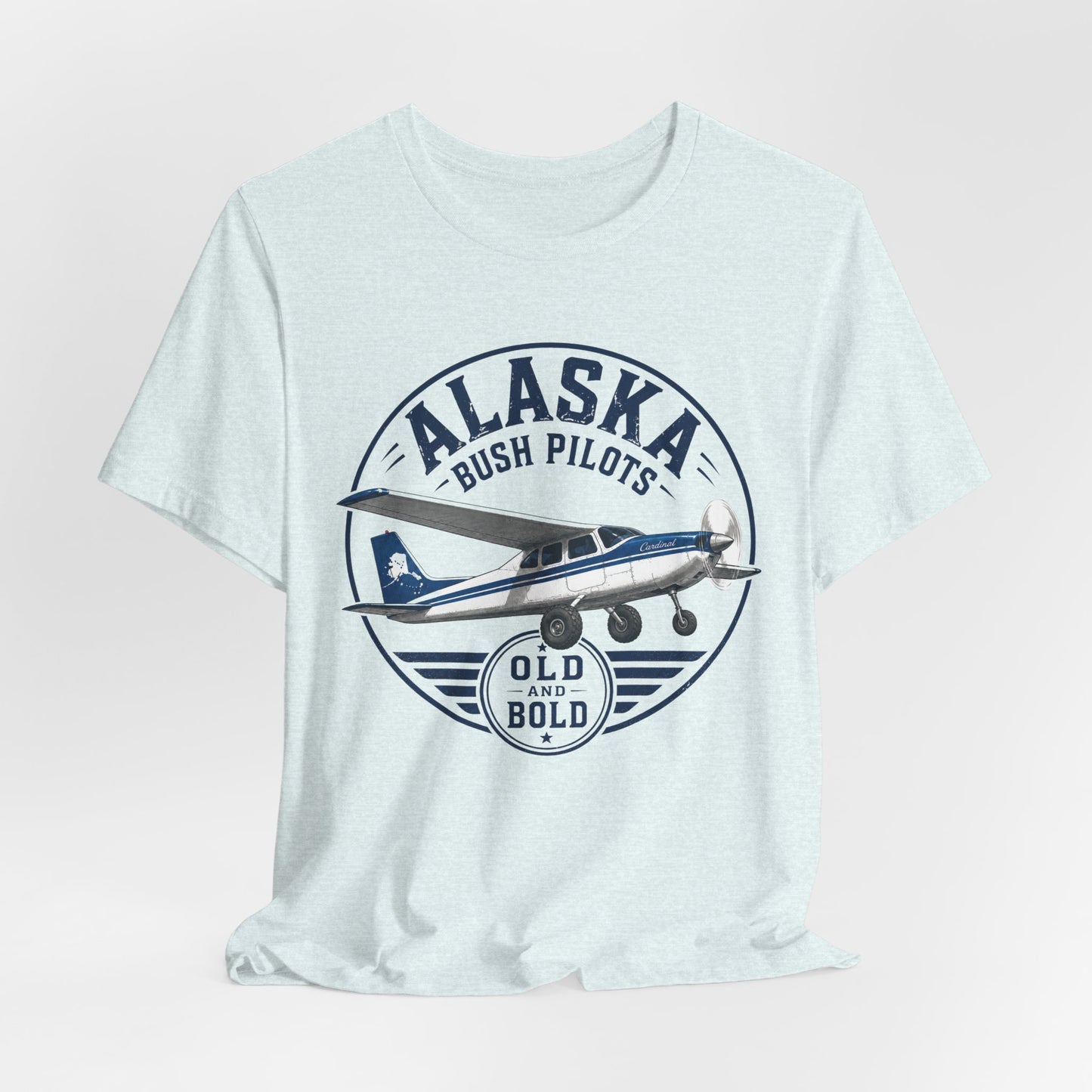 Alaska Bush Pilots 'Old and Bold' Plane Tee