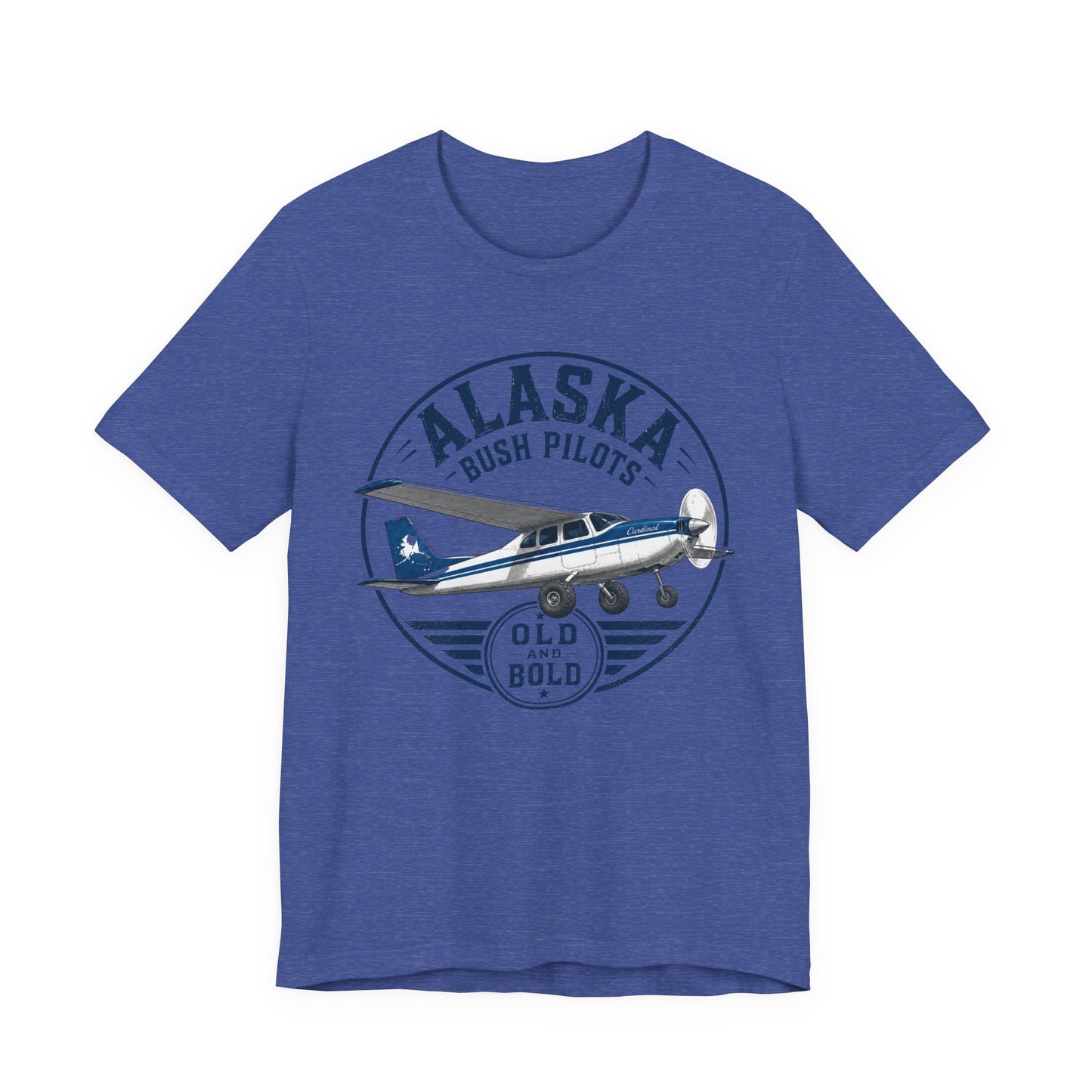 Alaska Bush Pilots 'Old and Bold' Plane Tee