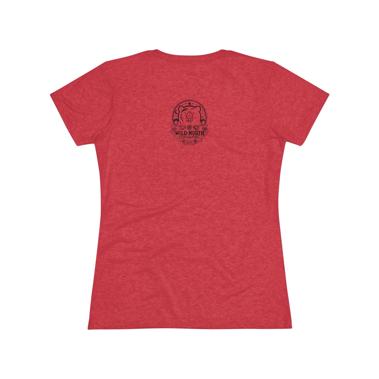 Guerrilla Educator Women's Tee — Teacher Graphic Triblend Shirt