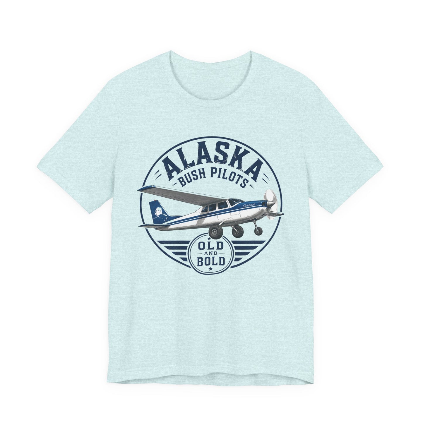 Alaska Bush Pilots 'Old and Bold' Plane Tee