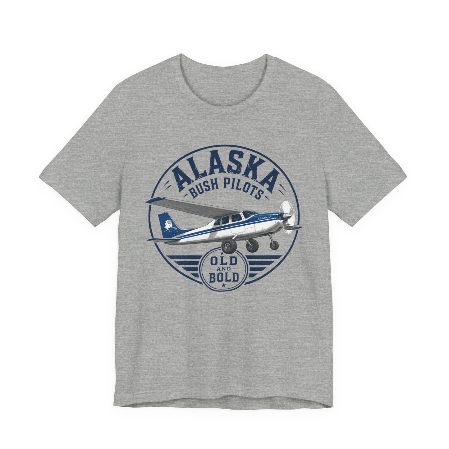 Alaska Bush Pilots 'Old and Bold' Plane Tee