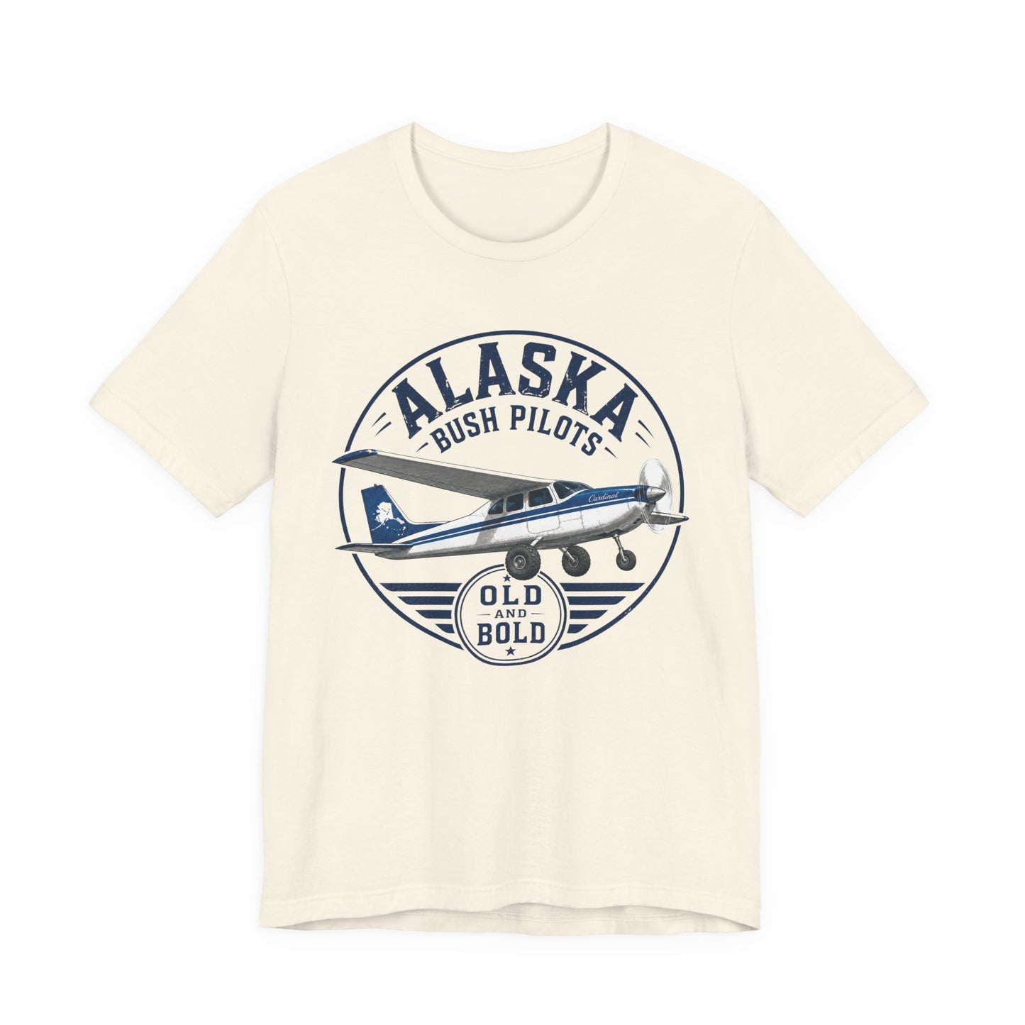 Alaska Bush Pilots 'Old and Bold' Plane Tee