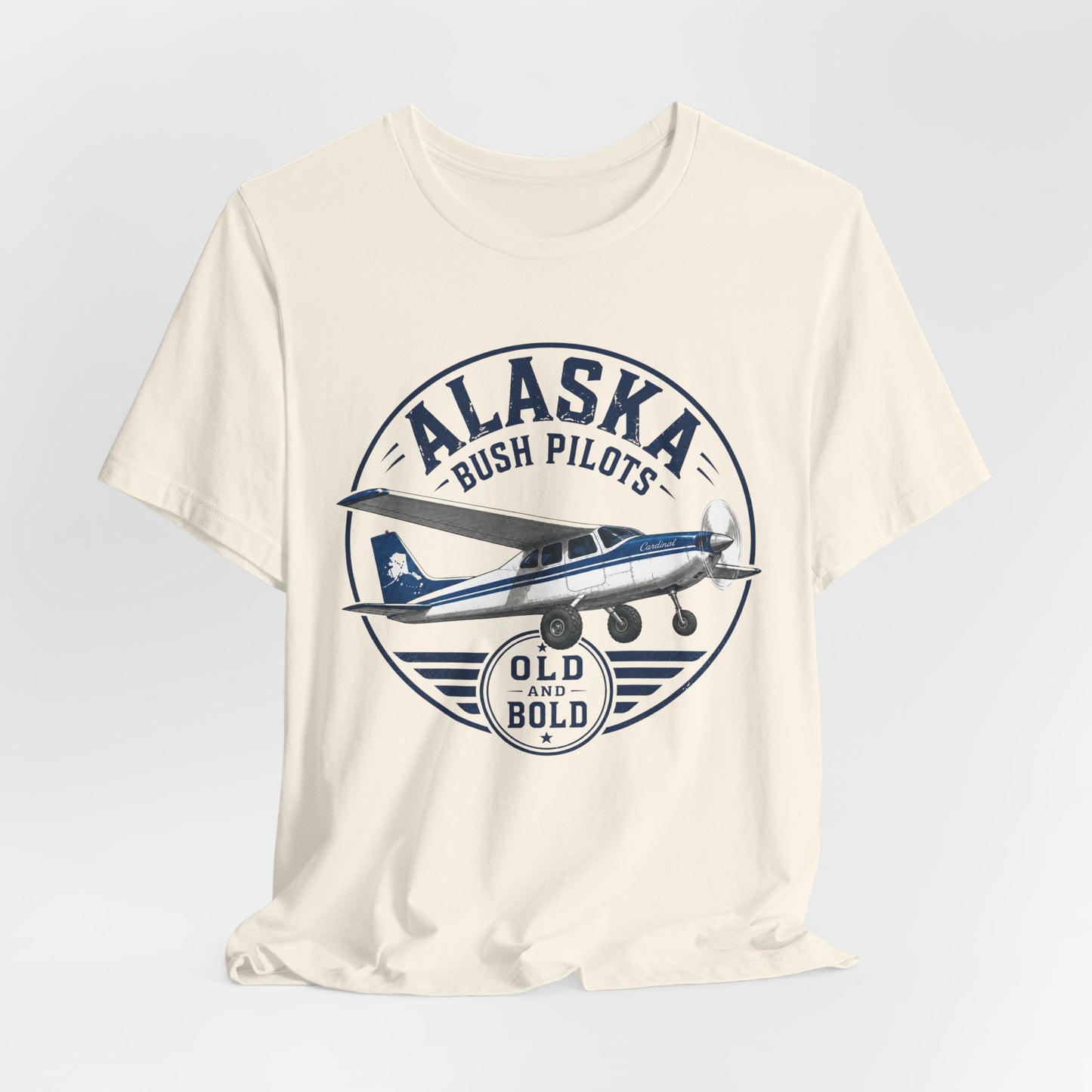 Alaska Bush Pilots 'Old and Bold' Plane Tee