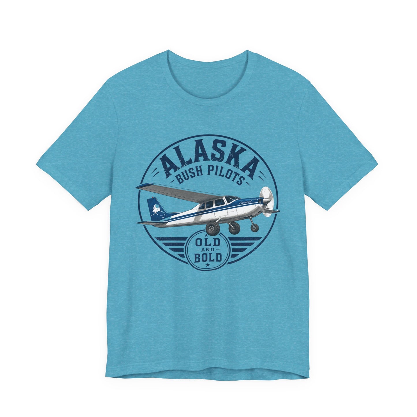 Alaska Bush Pilots 'Old and Bold' Plane Tee