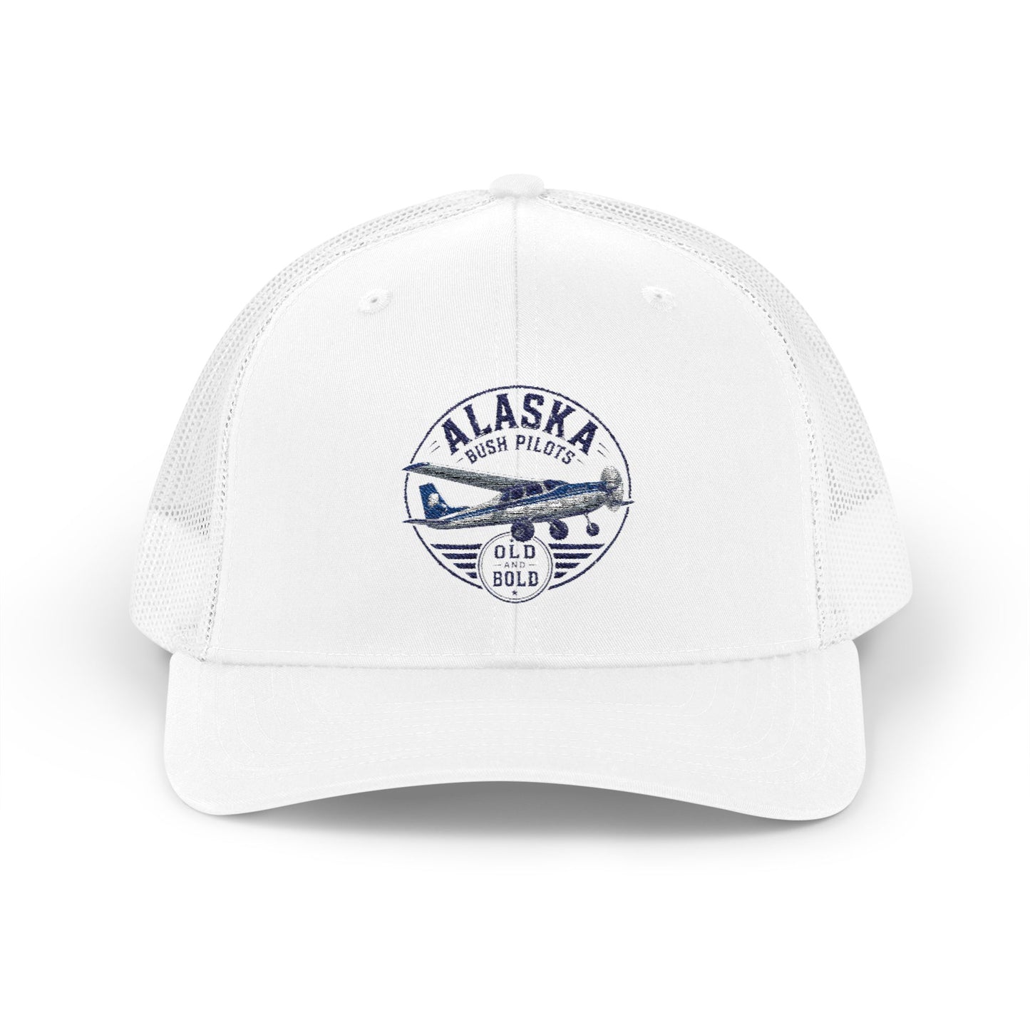 Alaska Bush Pilots Vintage Patch Snapback Trucker Cap
