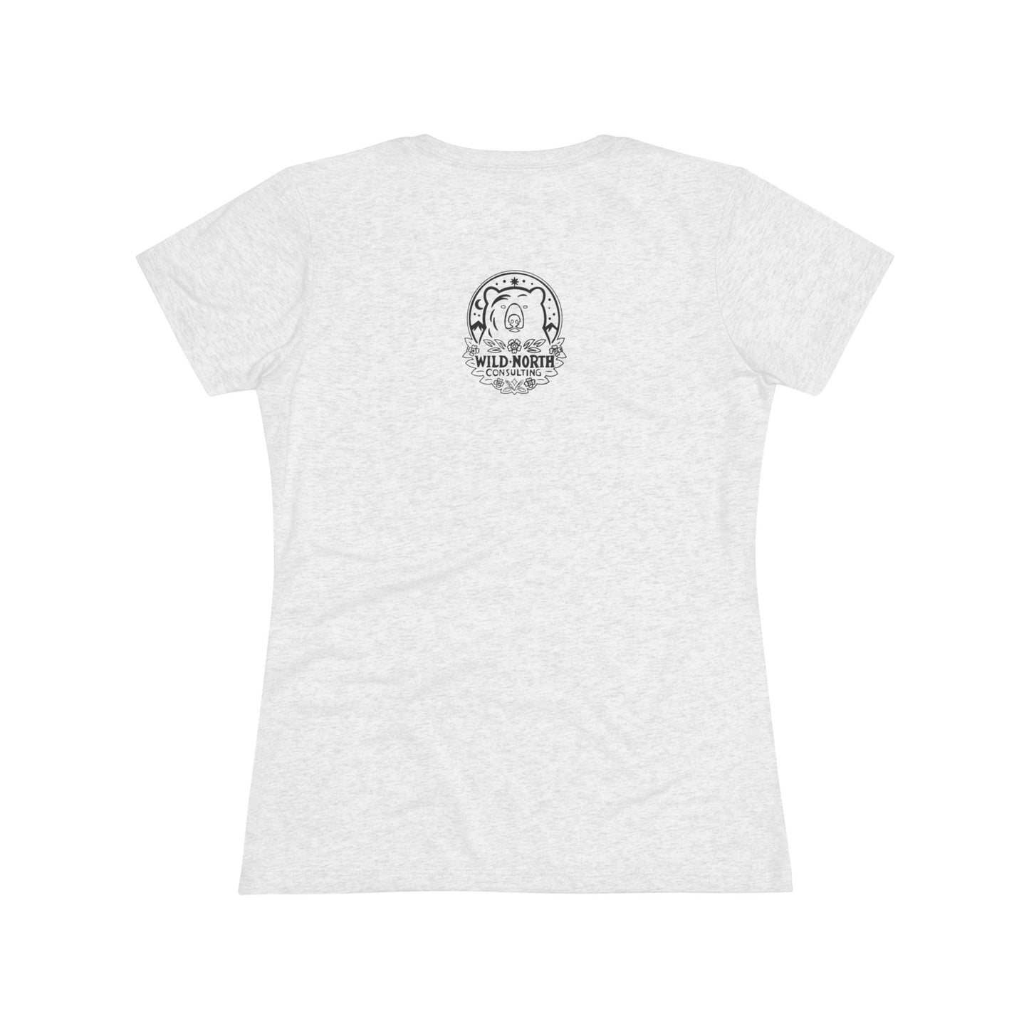 Guerrilla Educator Women's Tee — Teacher Graphic Triblend Shirt