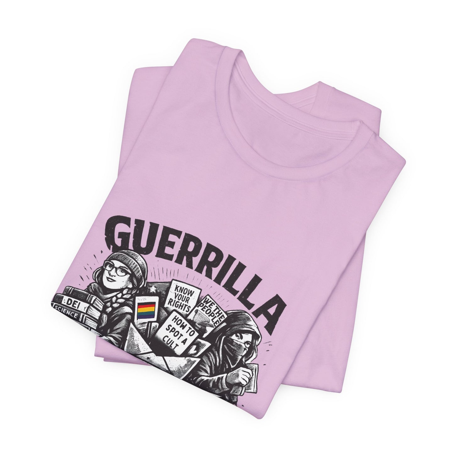 Guerrilla Educator T-Shirt — Vintage Protest Teacher Tee