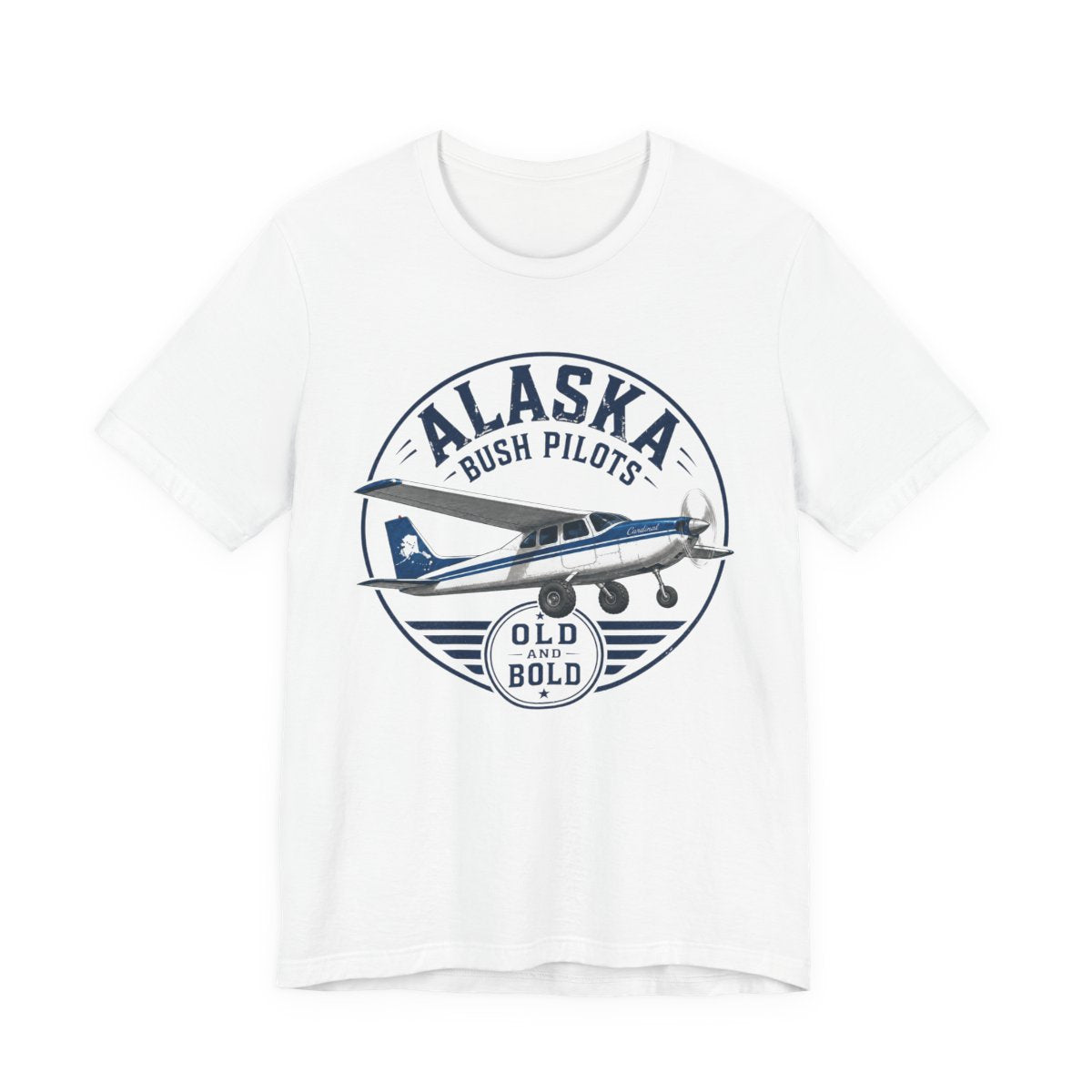 Alaska Bush Pilots 'Old and Bold' Plane Tee