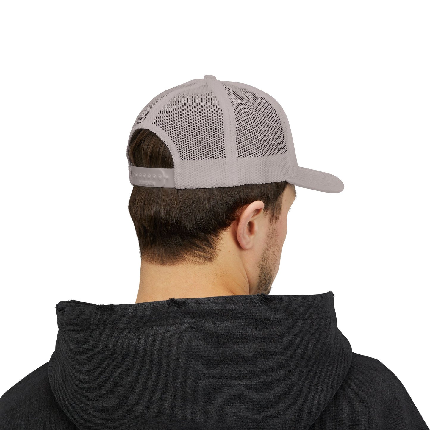 Trailer Park Snapback Trucker Cap — Anchor Point Vintage RV Patch Hat