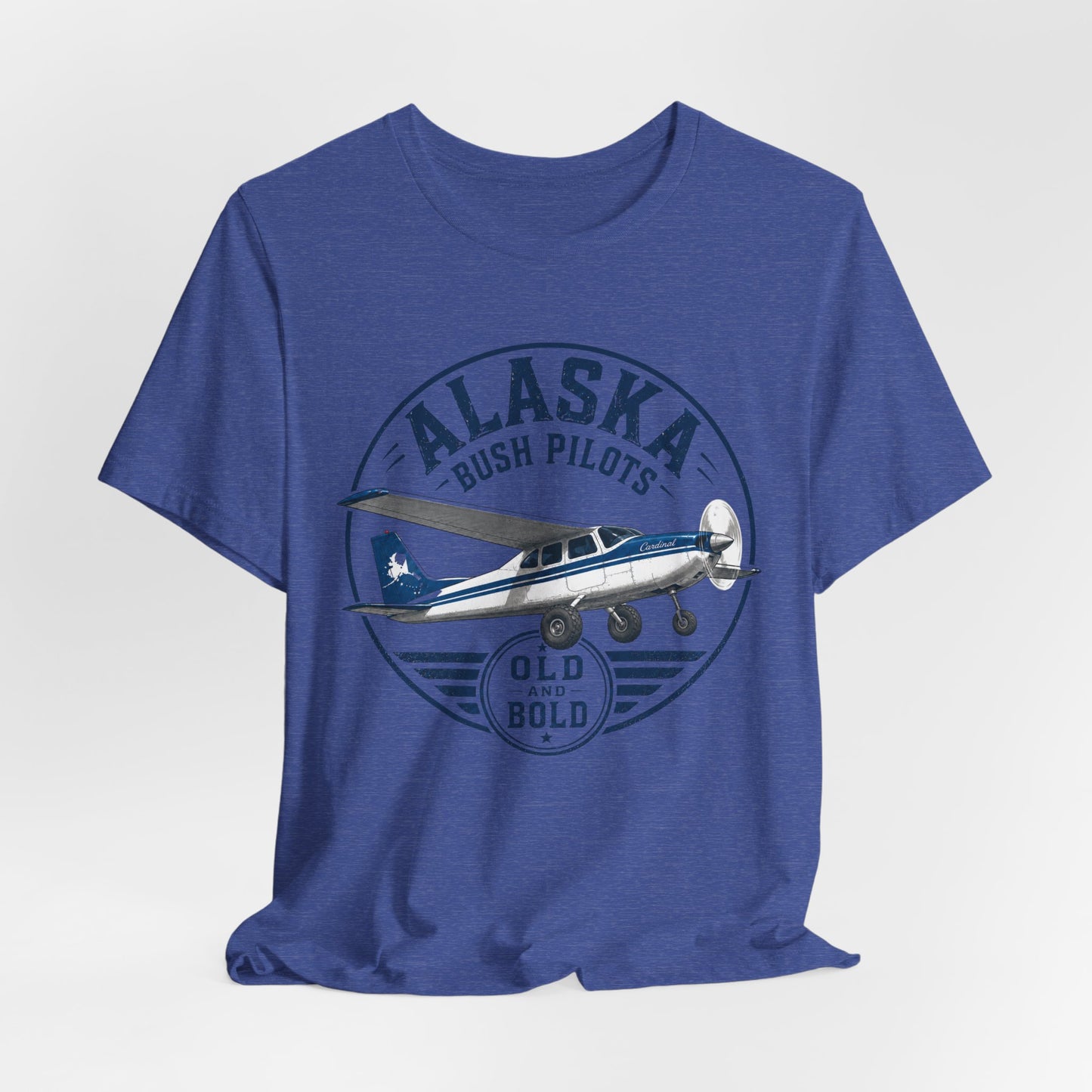 Alaska Bush Pilots 'Old and Bold' Plane Tee