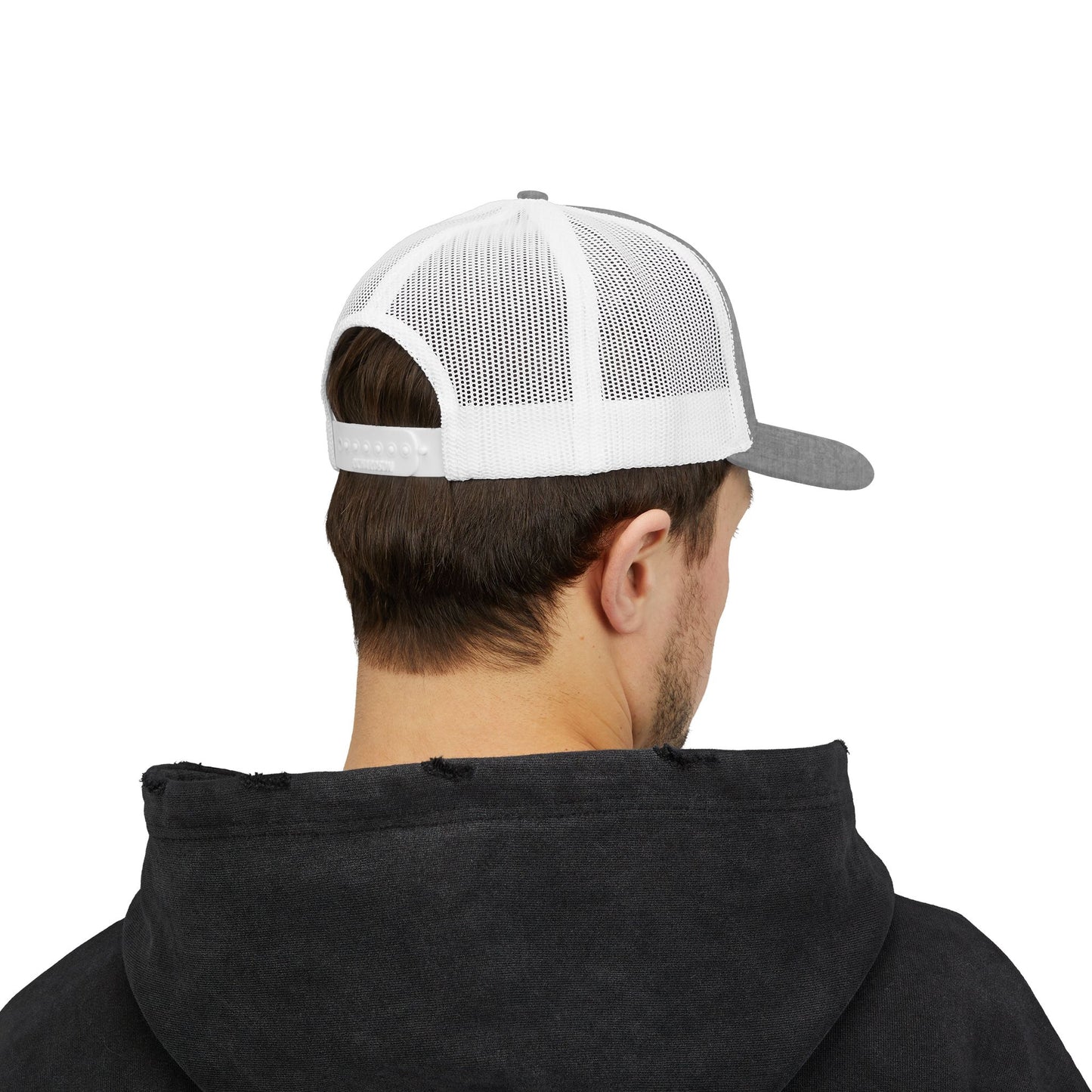 Trailer Park Snapback Trucker Cap — Anchor Point Vintage RV Patch Hat