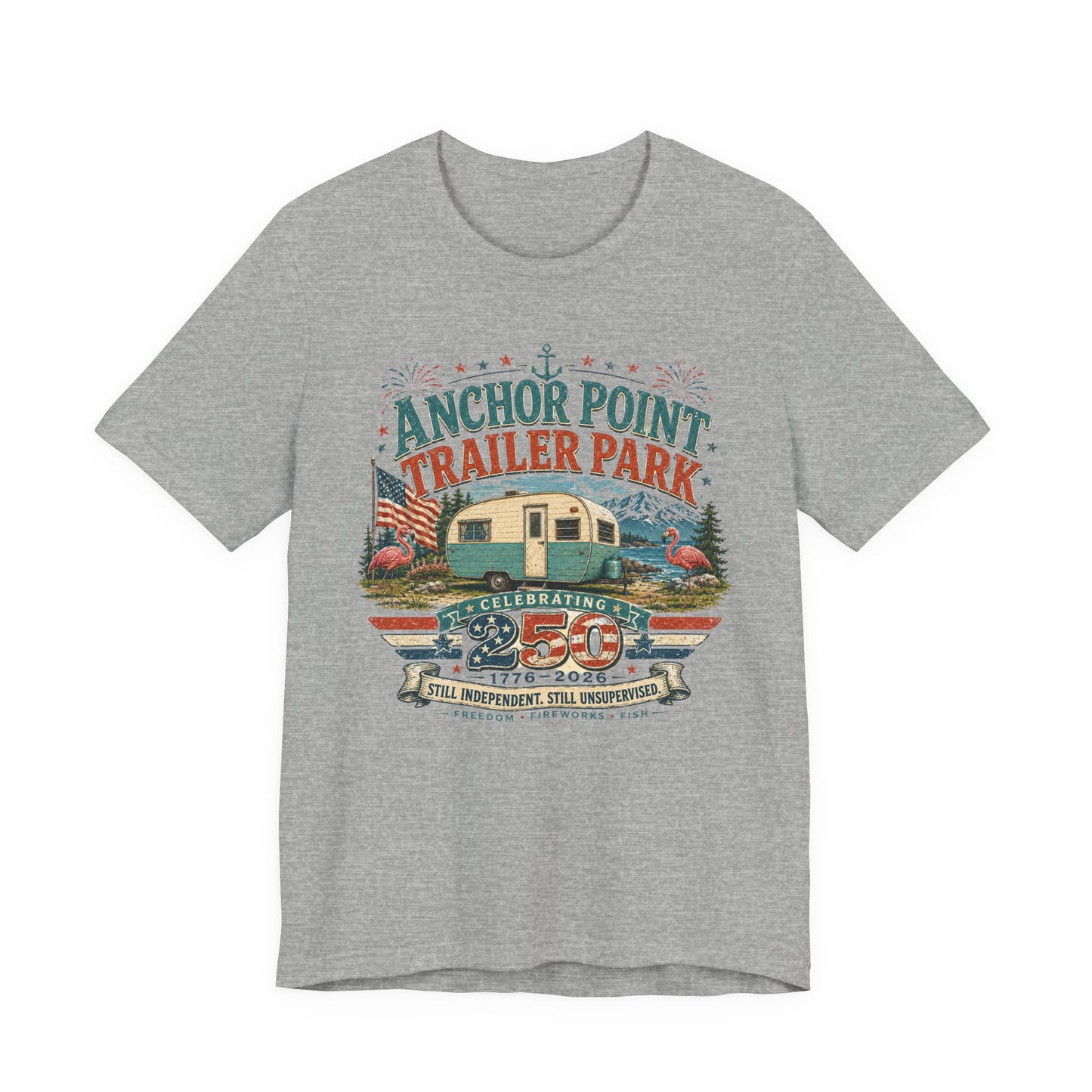 Copy of Anchor Point Trailer Park Flamingo Tee