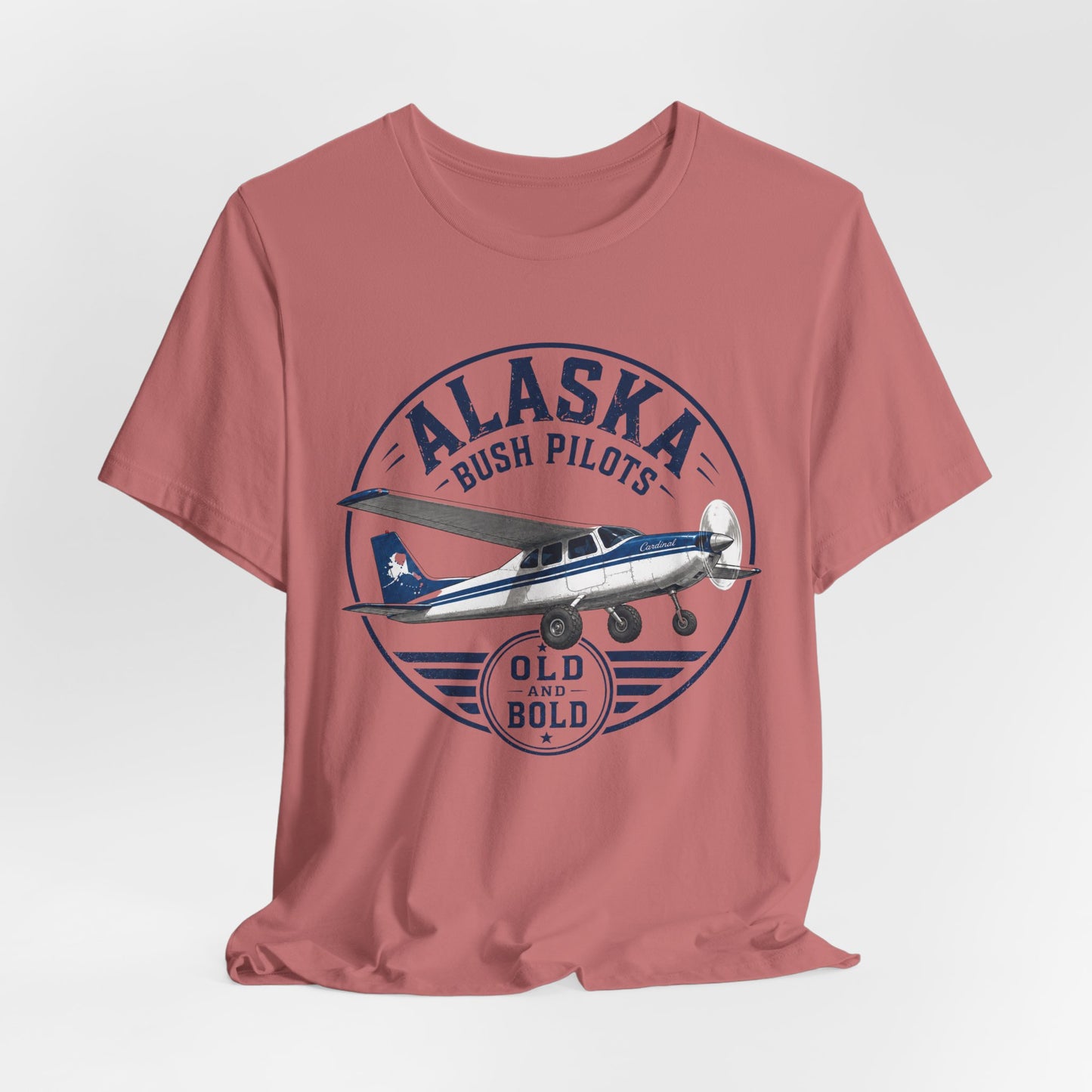 Alaska Bush Pilots 'Old and Bold' Plane Tee