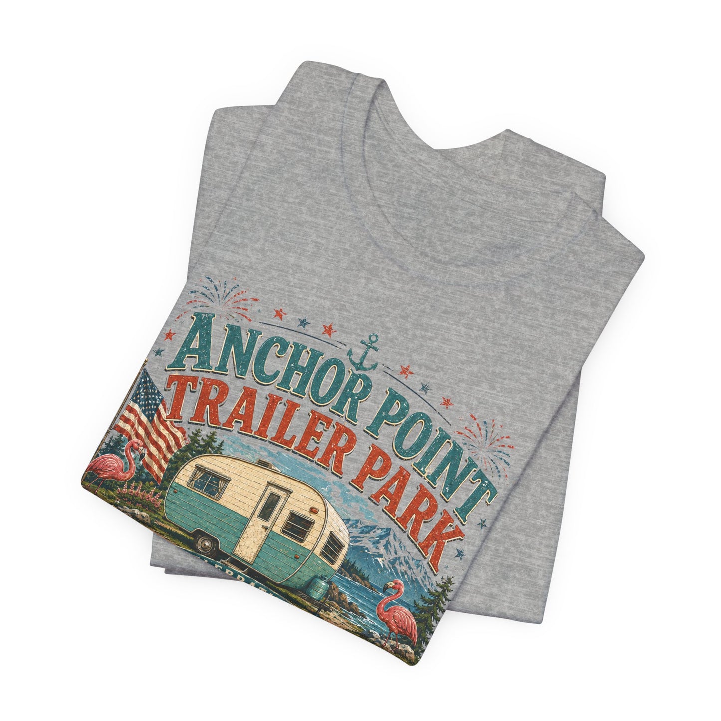 Copy of Anchor Point Trailer Park Flamingo Tee