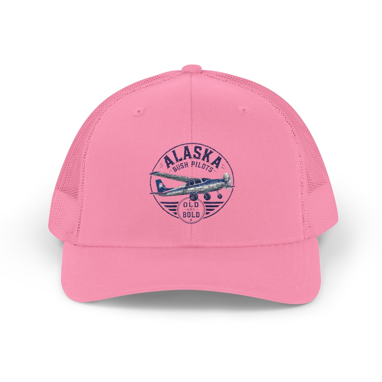 Alaska Bush Pilots Vintage Patch Snapback Trucker Cap