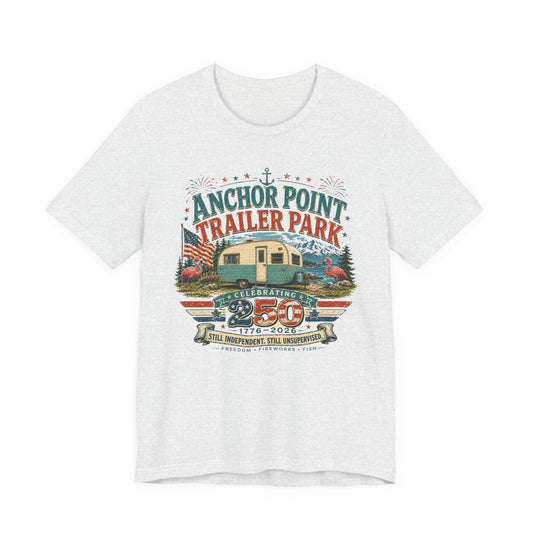Anchor Point Trailer Park Flamingo Tee