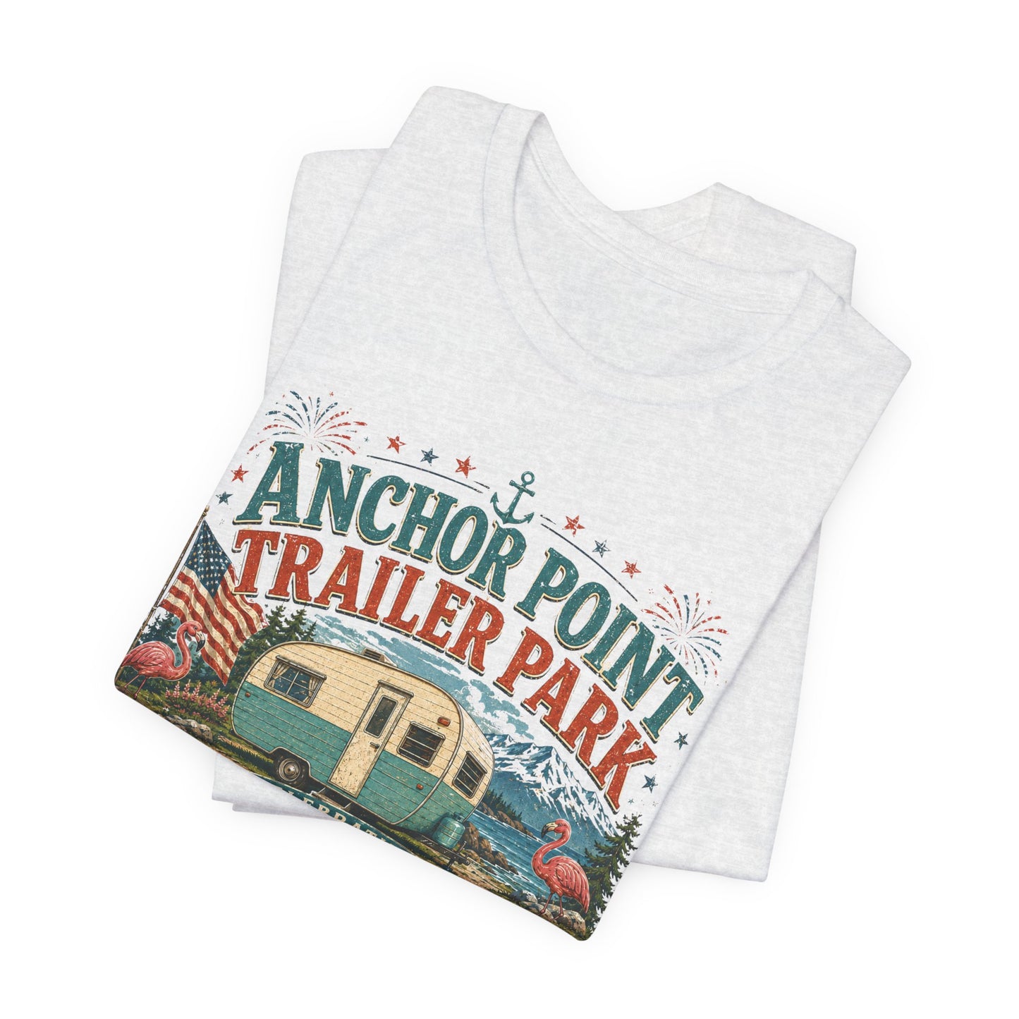 Copy of Anchor Point Trailer Park Flamingo Tee